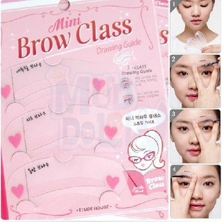 BỘ KHUÔN KẺ LÔNG MÀY Mini BROW CLASS