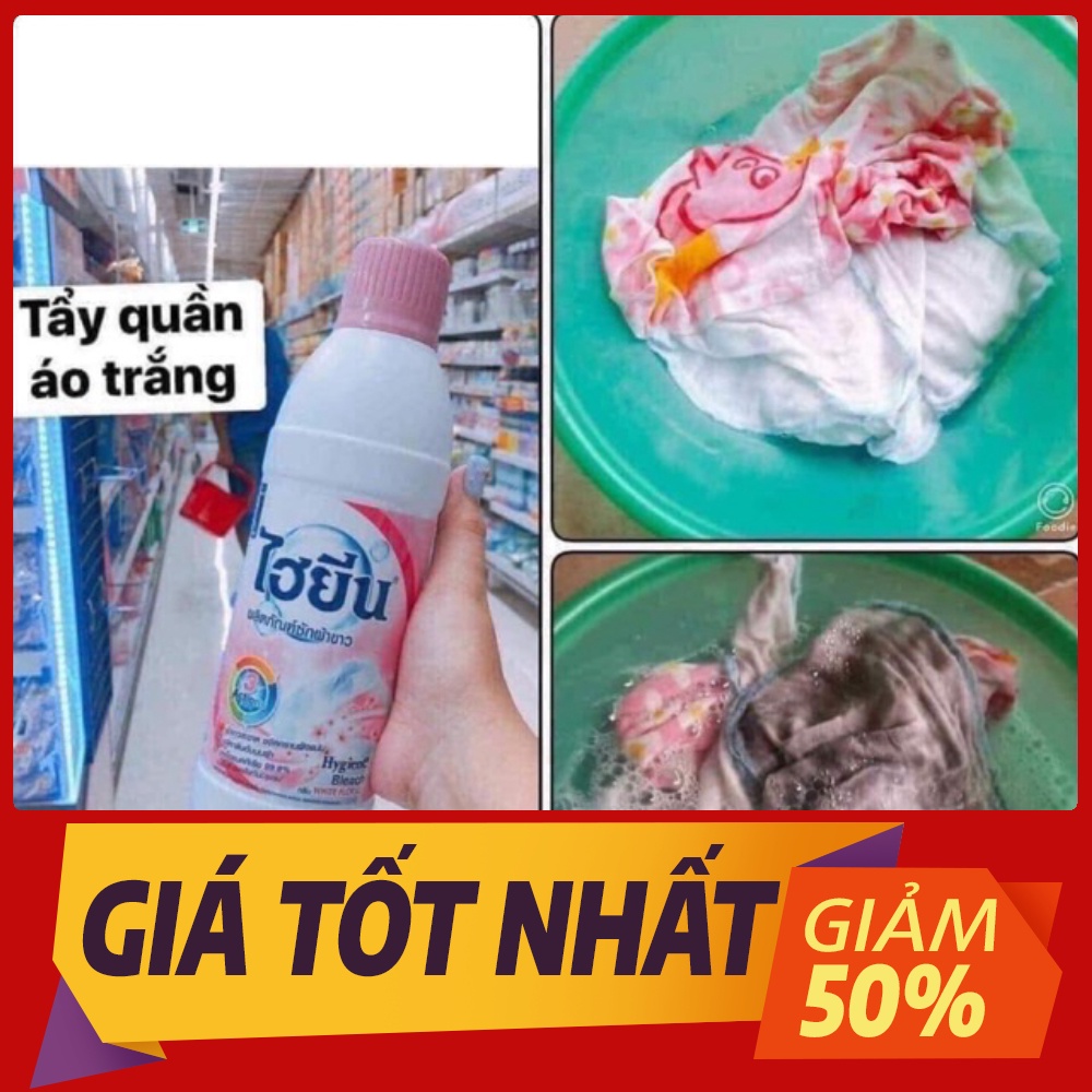 Nước tẩy trắng,nước tẩy thái lan,chất tẩy hiệu quả cho quần áo