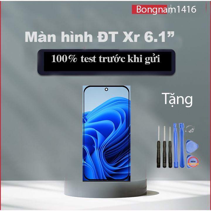 Màn hình thay thế cho Xr tặng kèm bộ sửa 8 trong 1 tự thay thế