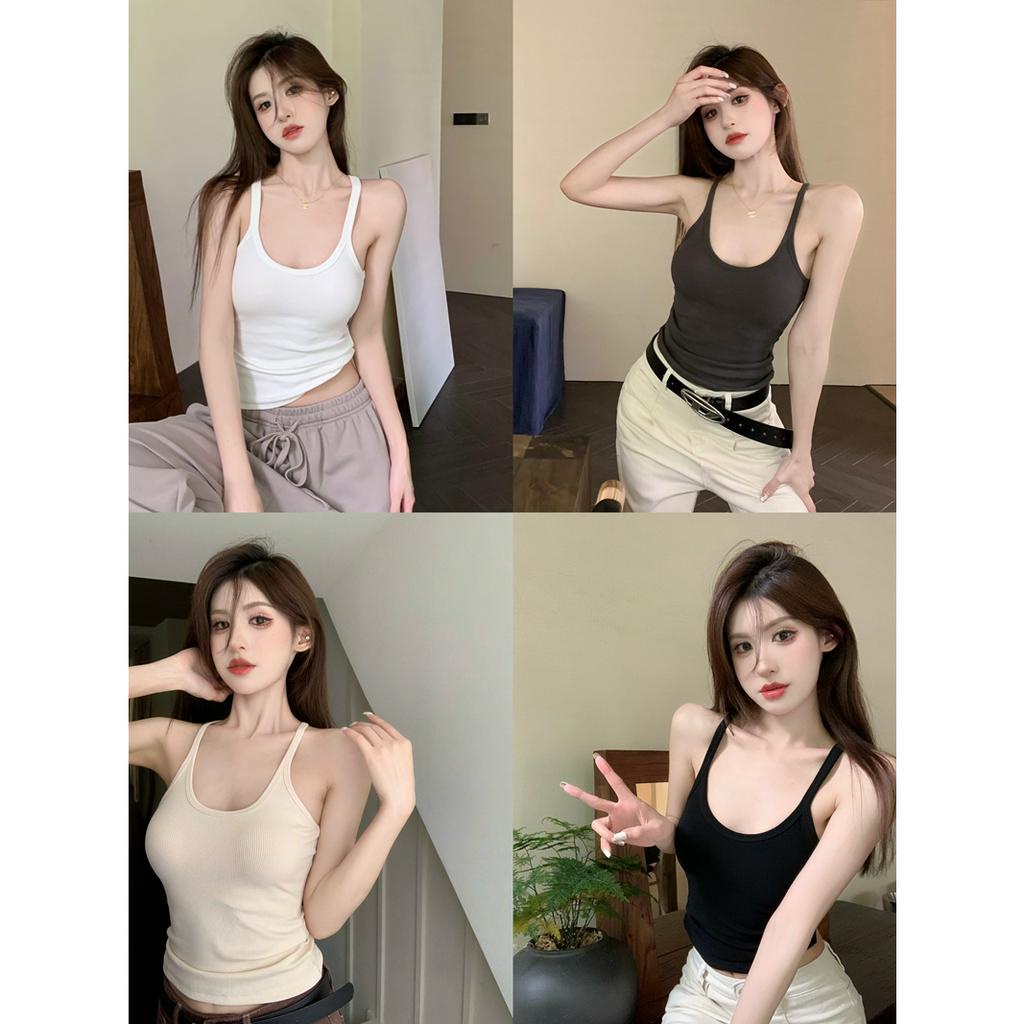 QADCOL Áo Dệt Kim Mỏng Ôm Dáng Phong Cách Thời Trang Phù Hợp Với Mùa Hè Cho Nữ Giới