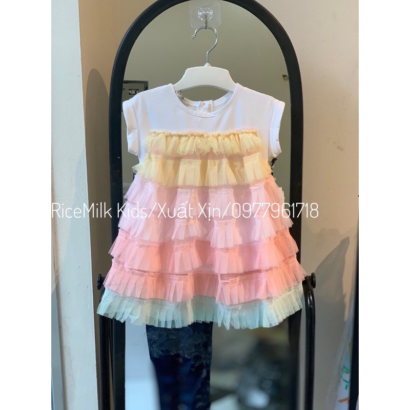 Váy Đầm bé gái  Nhiều Tầng xuất xịn cho bé gái
