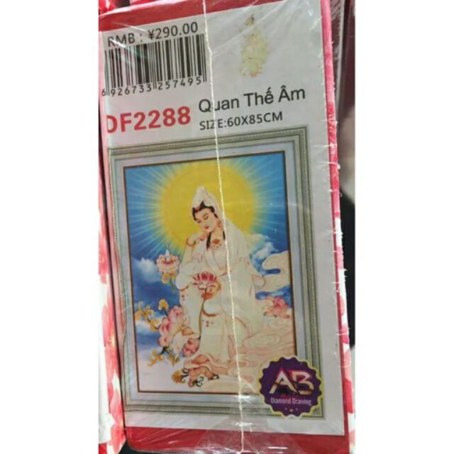 Freeship 99k TQ_Tranh đá Quan Âm