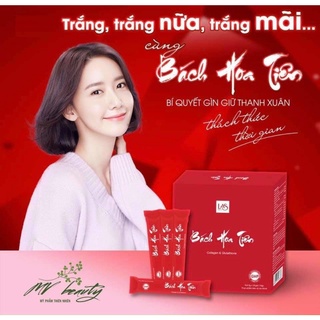 Cốm uống đẹp da bách hoa tiên las beaty