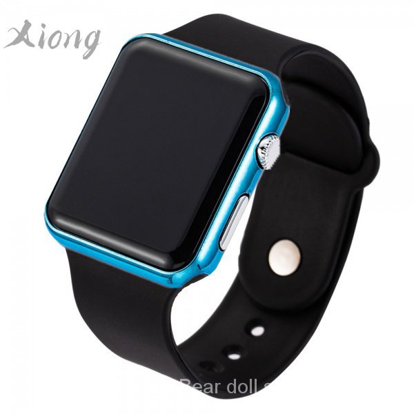 Đồng hồ đôi Điện Tử Thể Thao Thông Minh Bằng Silicon Có Đèn LED Thời Trang Cho Nam Và Nữ