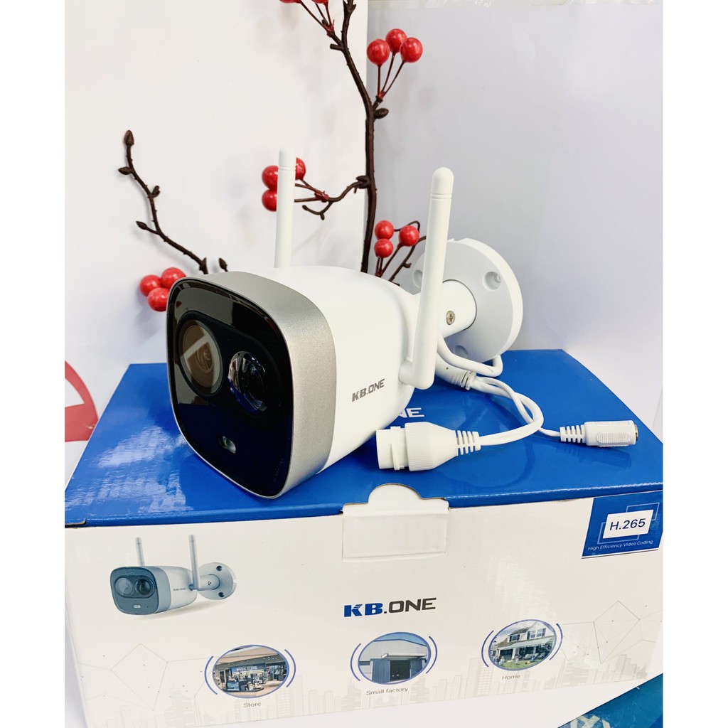 Camera KBVISION IP Camera Wifi KBONE KN B21A 2.0Megapixels Ngoài Trời