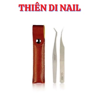 Bộ đôi nhíp tách và nối mi - tạo được cả fan mi Thiên Di Nail