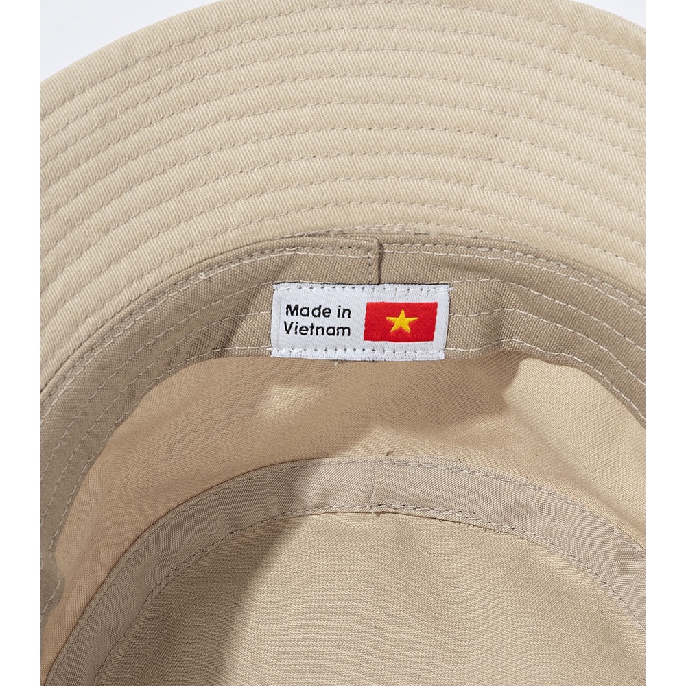 Mũ Bucket Hat thêu Heart Symbol - màu be thương hiệu Coolmate