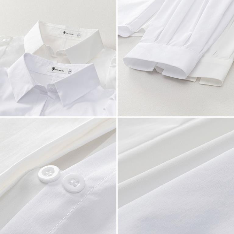 [ Mã giảm giá 10% cho đơn từ 200k giảm tối đa 10k ] Áo sơ mi nam Vicenzo,  Áo kiểu Sơ mi trắng nữ đẹp phong | BigBuy360 - bigbuy360.vn