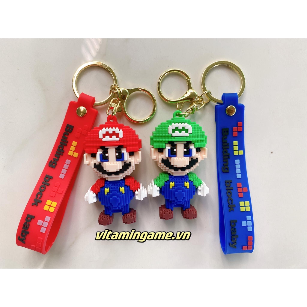 Móc Khóa 3D Mario