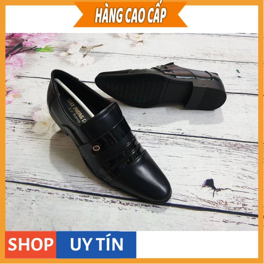 Giày Tây Nam Thiết Kế Đế Cao Lịch Lãm Sang Trọng | BigBuy360 - bigbuy360.vn