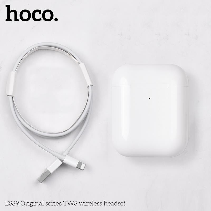 [Mã ELMS05 giảm 5% đơn 300k]Tai nghe Bluetooth Hoco ES39 Original V5.0 (Trắng) Cảm biến - Định vị tai