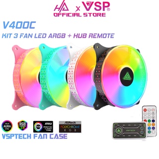 Quạt Tản Nhiệt, Fan Led RGB VSPTECH V400C