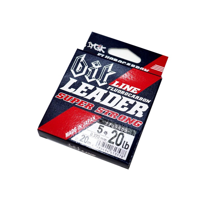 Dây Câu Bit Leader Lure Fluorocarbon - Dây Cực Bền - Câu Cá Chẽm, Cá Lóc