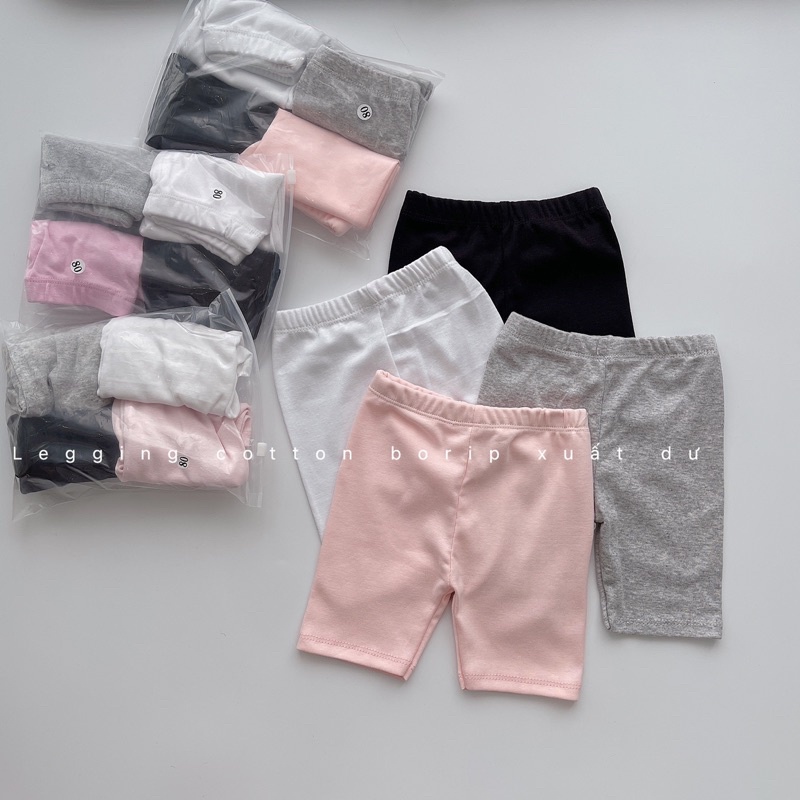 SET 4 quần cotton ngố qc cho bé