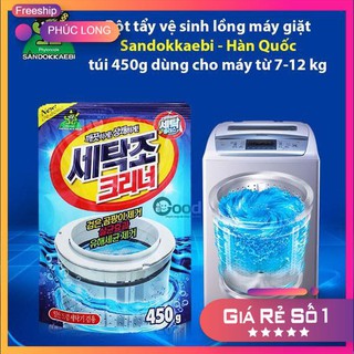 Hàng Chuẩn - Bột Vệ Sinh Lồng Giặt An Toàn, Tiện Ích