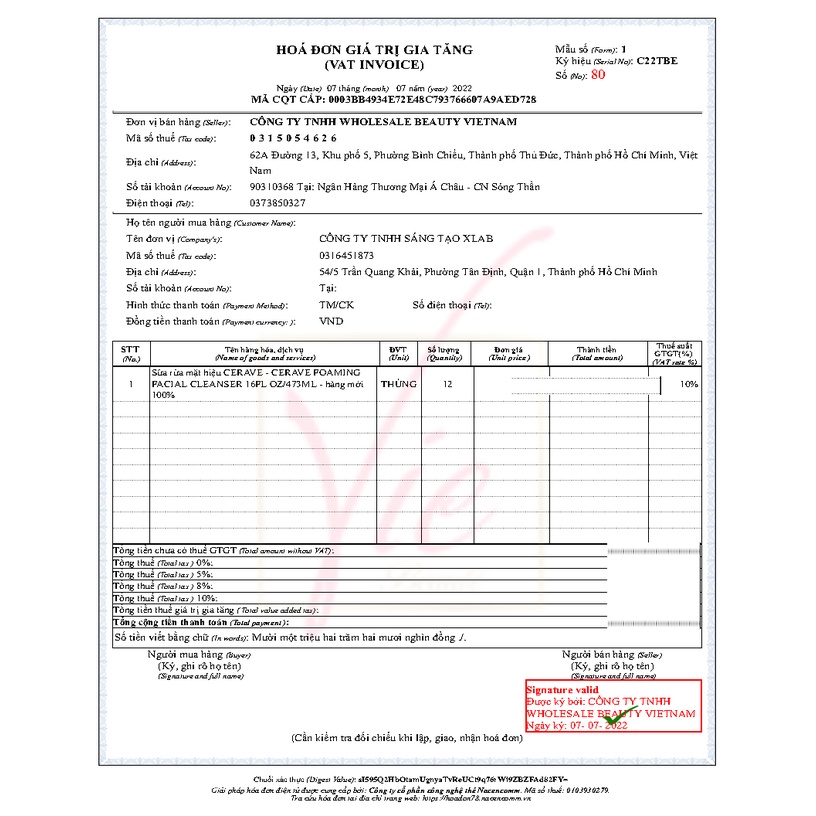 Sữa Rửa Mặt CERAVE FOAMING Cleanser For Normal To Oily Skin cho da thường, da dầu 87ml