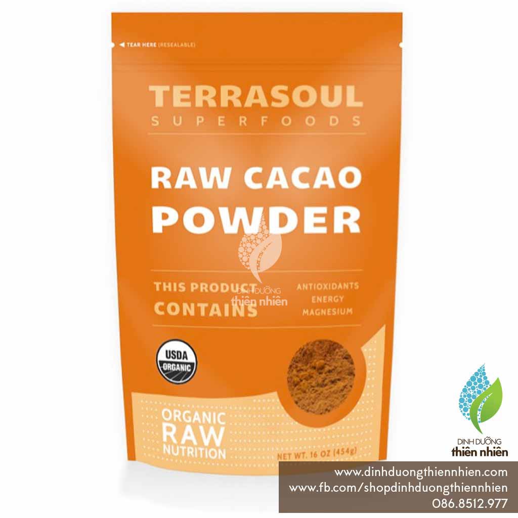 Bột Cacao Hữu Cơ Terrasoul Superfoods | BigBuy360 - bigbuy360.vn