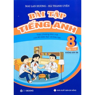 Sách - Bài tập Tiếng Anh 8 tập hai - Không đáp án  (B42)