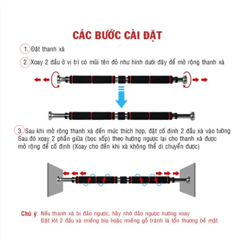 Xà Đơn Treo Tường gắn cửa đa năng cao cấp - Quyensports