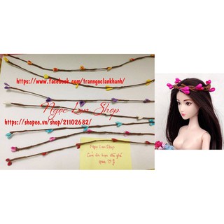 Dây hoa, dây lá làm vòng hoa hoặc trang trí búp bê