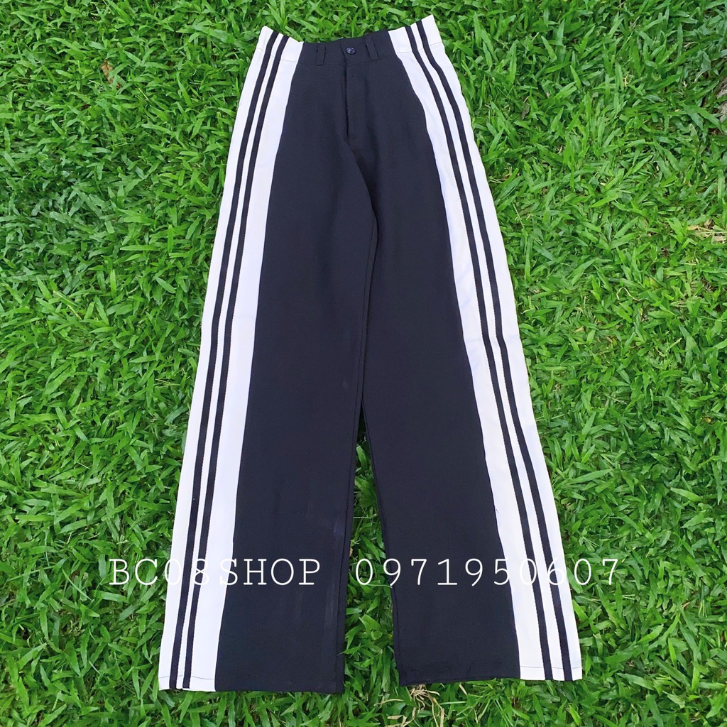 [Mã WASTMAY giảm 15% tối đa 30K đơn 150K] Quần Tây Ống Suông Dài 4 SỌC kéo khóa màu đen có size - BC100 | BigBuy360 - bigbuy360.vn