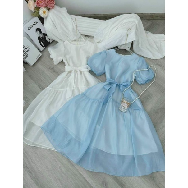 ĐẦM BABYDOLL TAY PHỒNG MÃ 10-07