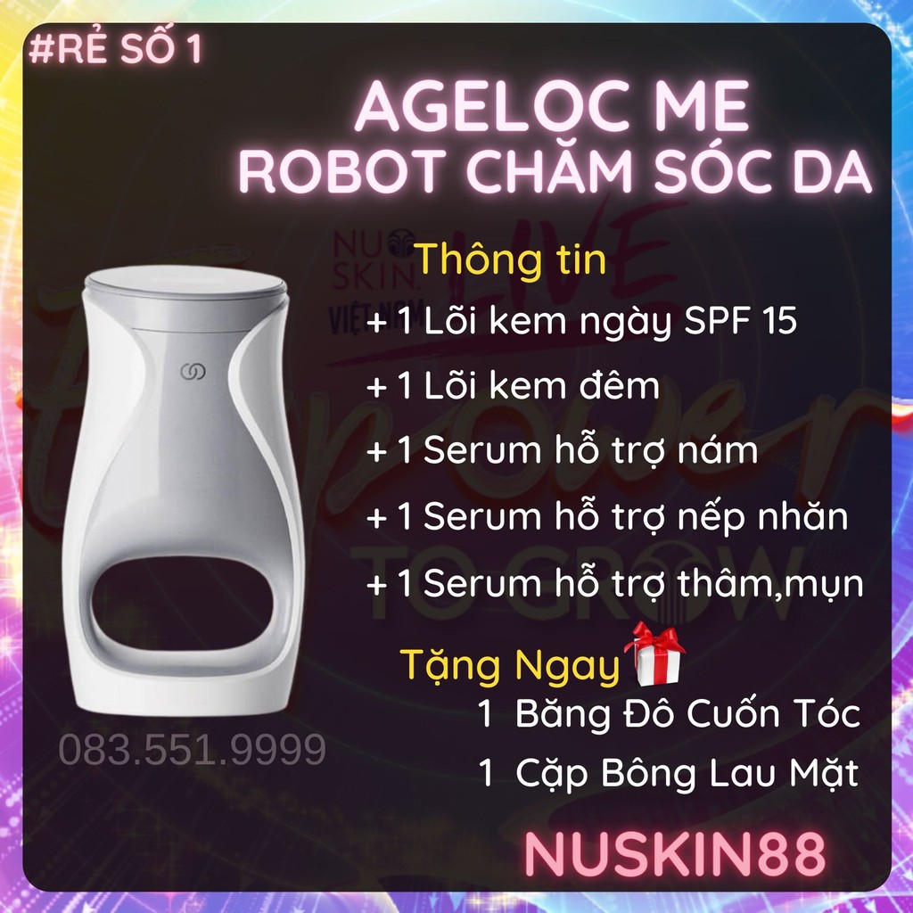 Bộ kem tùy chỉnh Ageloc Me 5 món NuSkin 88