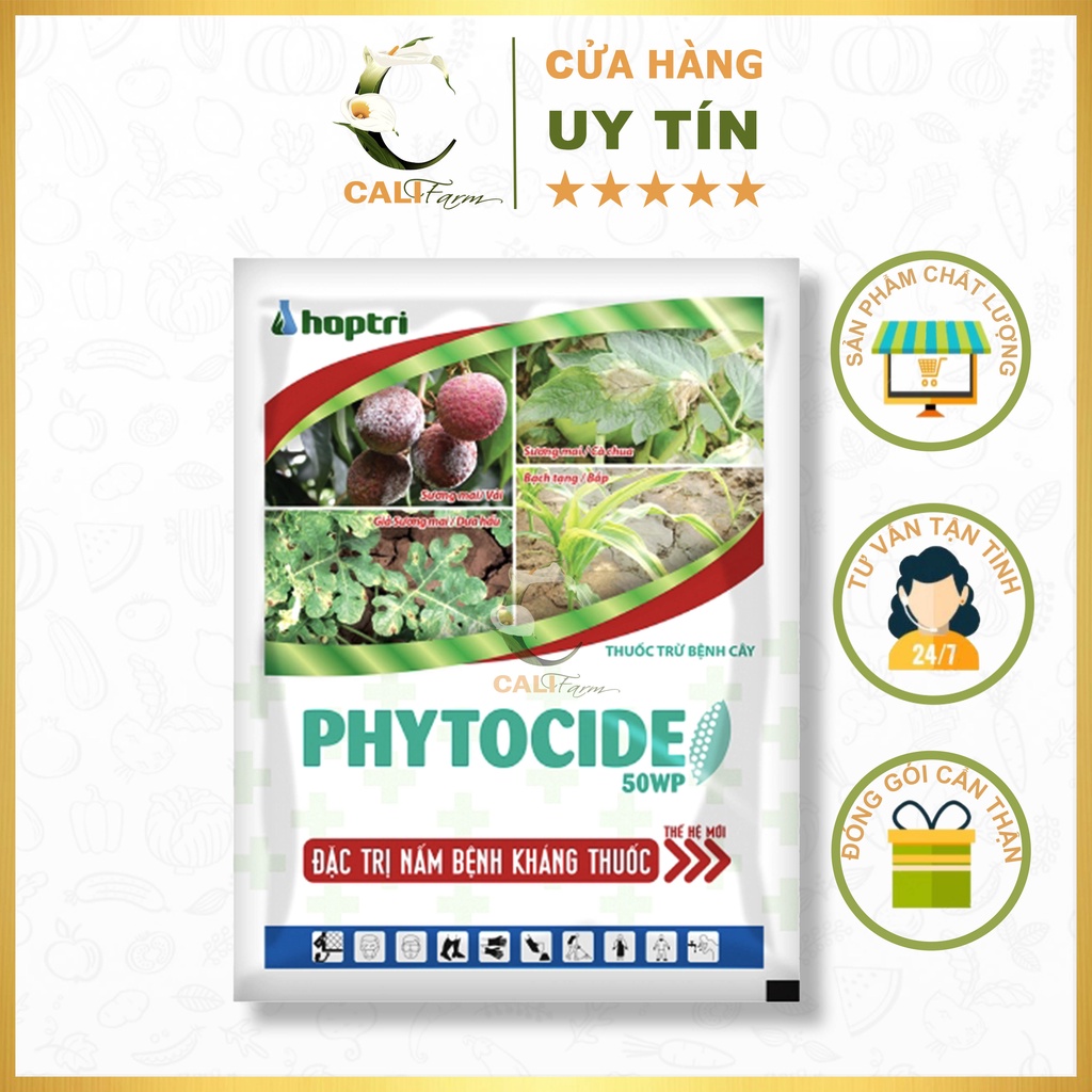 Thuốc trừ bệnh PHYTOCIDE 50WP 15g