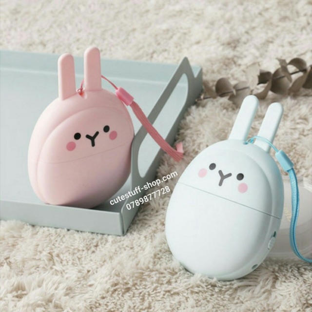 QUẠT MINI CẦM TAY THỎ CONNY SIÊU CUTE