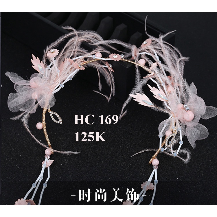 Cài đá pha lê hình lá cực xinh