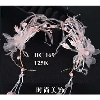 Cài đá pha lê hình lá cực xinh