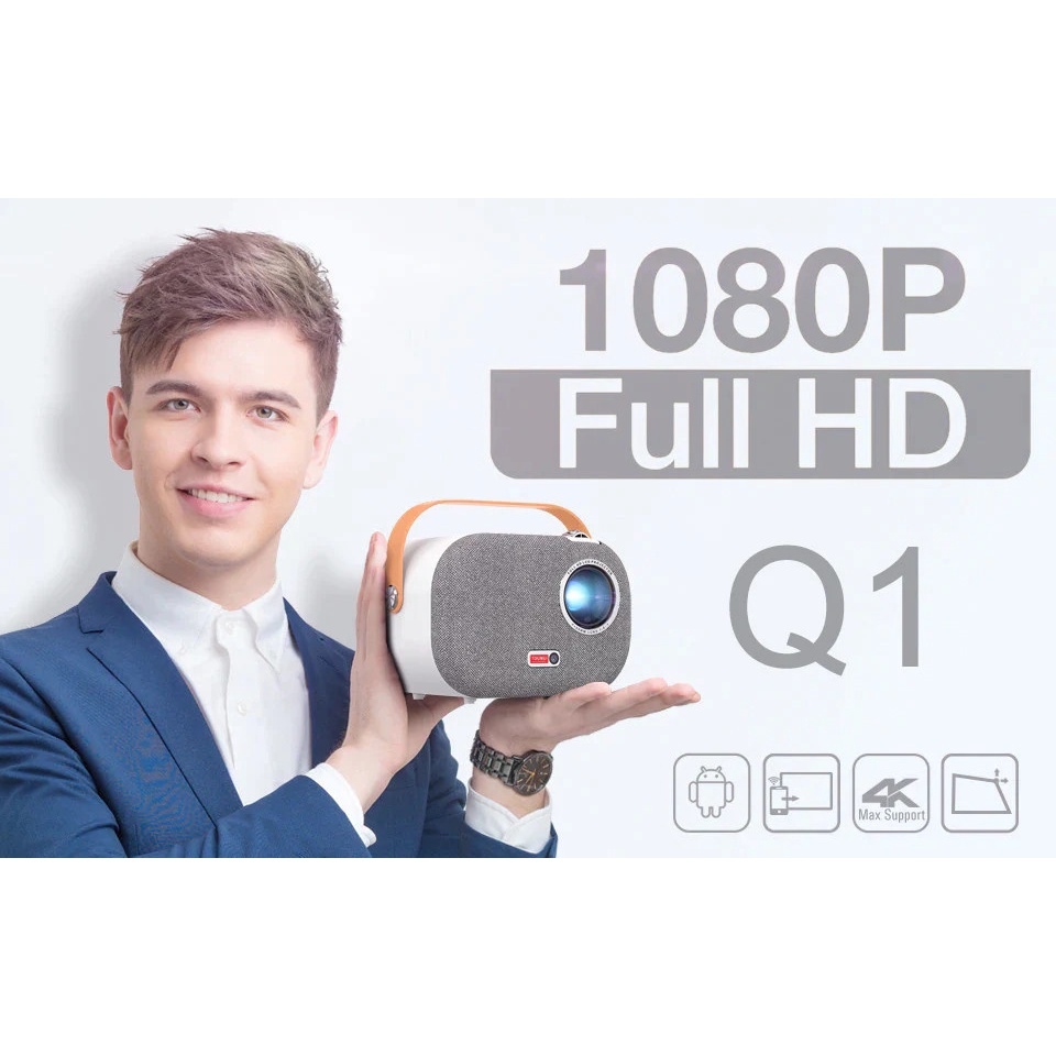 MÁY CHIẾU MINI Q1 - MÁY CHIẾU NHỎ GỌN CẦM TAY Q1