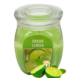 Nến thơm tinh dầu Bolsius HƯƠNG CHANH TƯƠI 305g - Thơm phòng, khử mùi, trang trí, nến tinh dầu thiên nhiên cao cấp