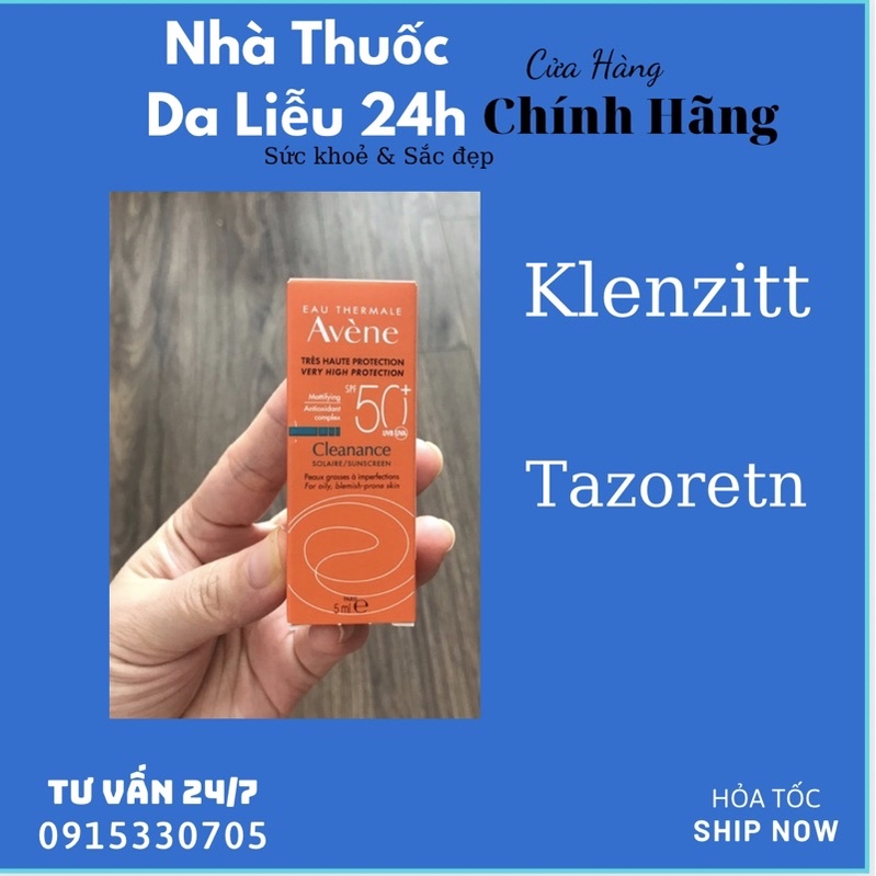 Kem chống nắng Avene mini 5ml