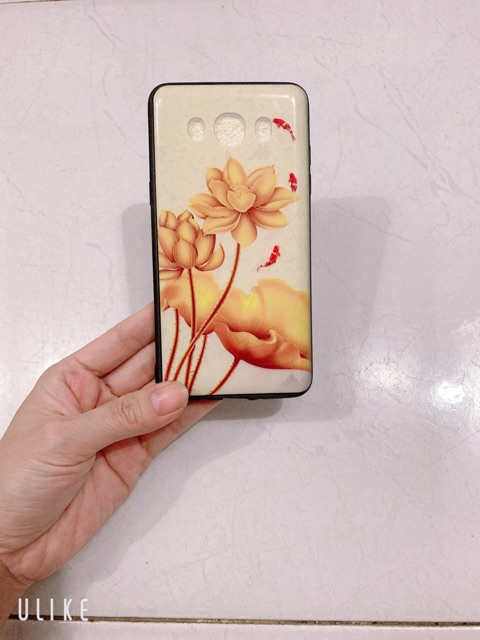 Ốp lưng J5 (2016),J510 Hoa sen vàng