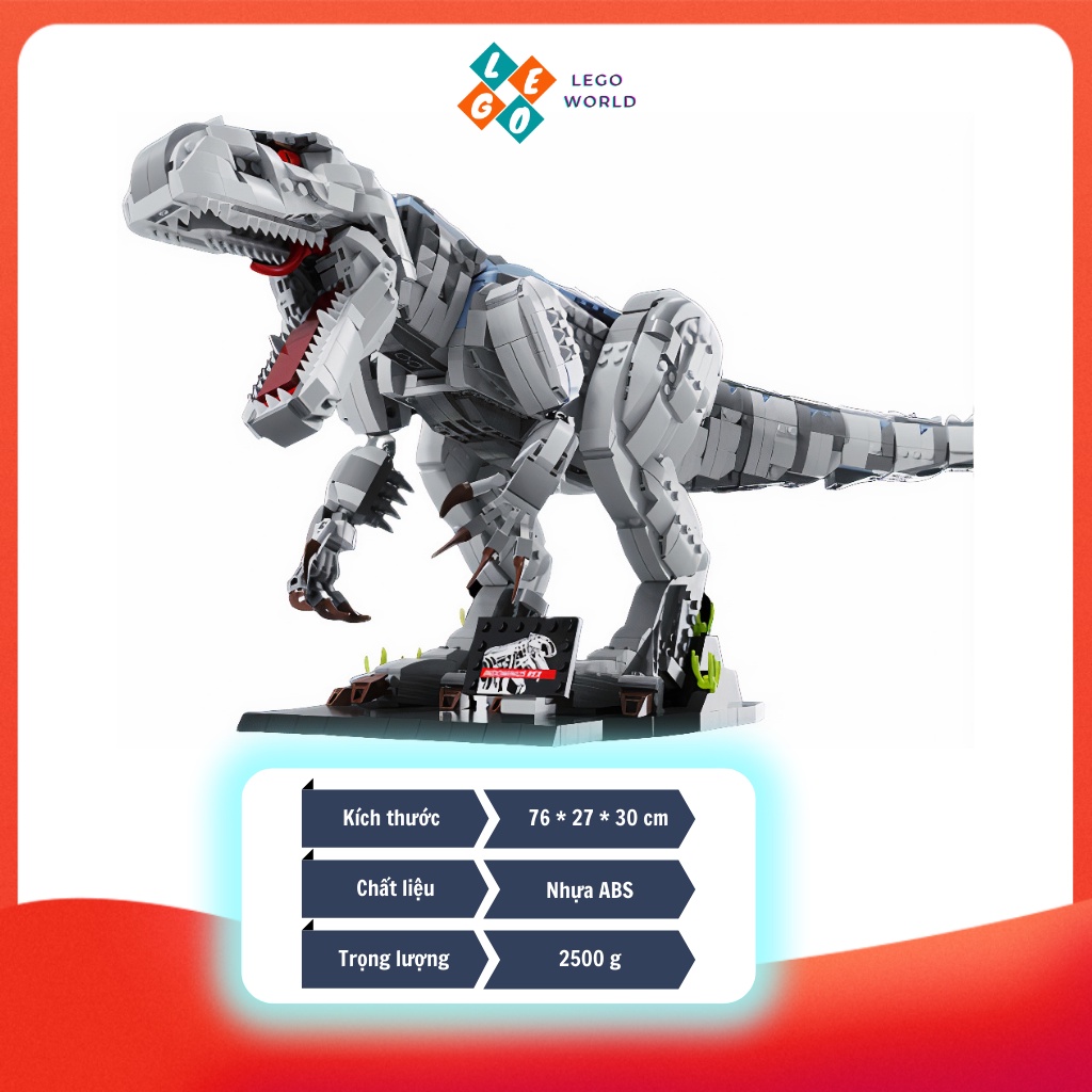 Đồ Chơi Lắp Ráp Mô Hình Lego Khủng Long T Rex 30009 – shop Lego World