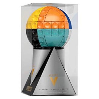 VCube V-Sphere ( Có Thêm Mảnh Tile Xanh Dương ) Rubik Biến Thể