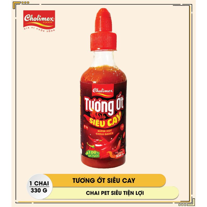 TƯƠNG ỚT CHOLIMEX SIÊU CAY 330G