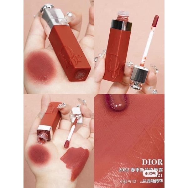 Chính hãng- Son DIOR Addict Lip Tint Mẫu Mới 2023 màu 451, 421,491,721, 561- LAMII BEAUTY