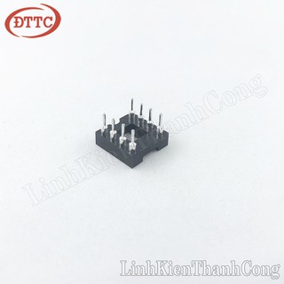 Bộ 10 Chiếc Đế IC 8 Chân DIP-8 Loại Tròn