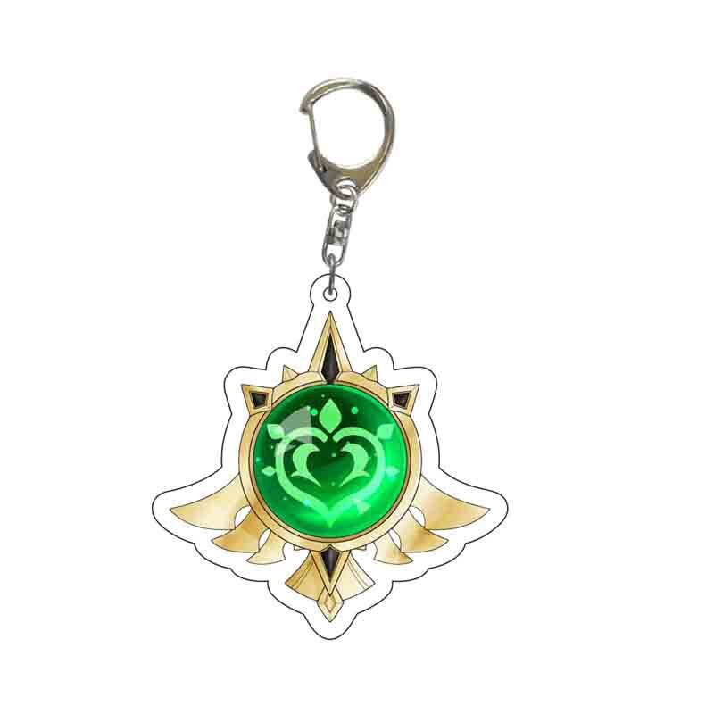 Móc Khoá Genshin Impact Cute Chibi móc khoá quà lưu niệm móc khoá phụ kiện túi xách balo móc khoá bằng arcrylic