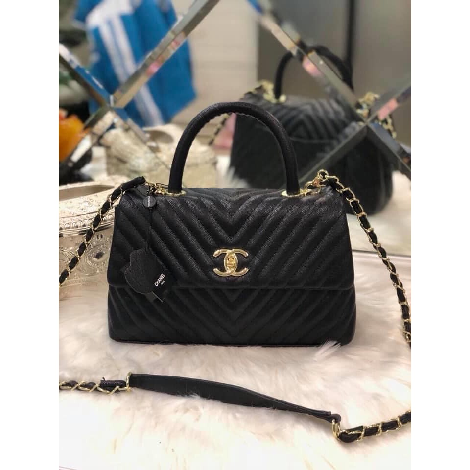 Túi xách Chanel Coco sọc V