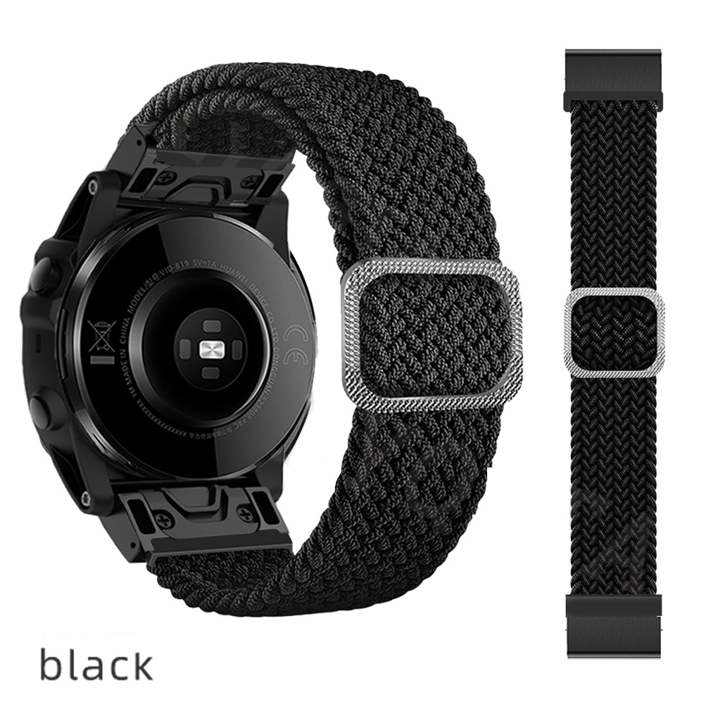 Dây Đeo Kiểu Bện 22Mm Cho Đồng Hồ Thông Minh Garmin Fenix 7 7x 6 6x Pro 5x 5 Plus 3 3hr Forerunner 935 945