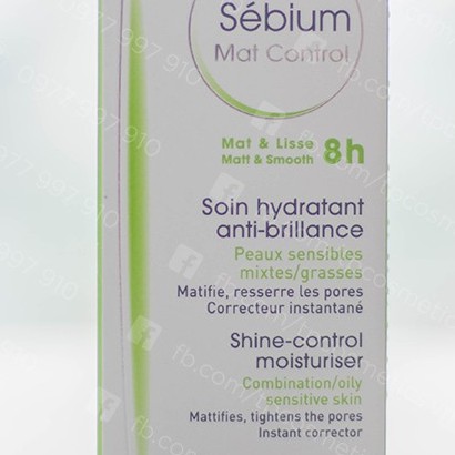 Kem Dưỡng Da Kiềm Dầu Bioderma Sebium Mat Control 30ml - Thi Vũ