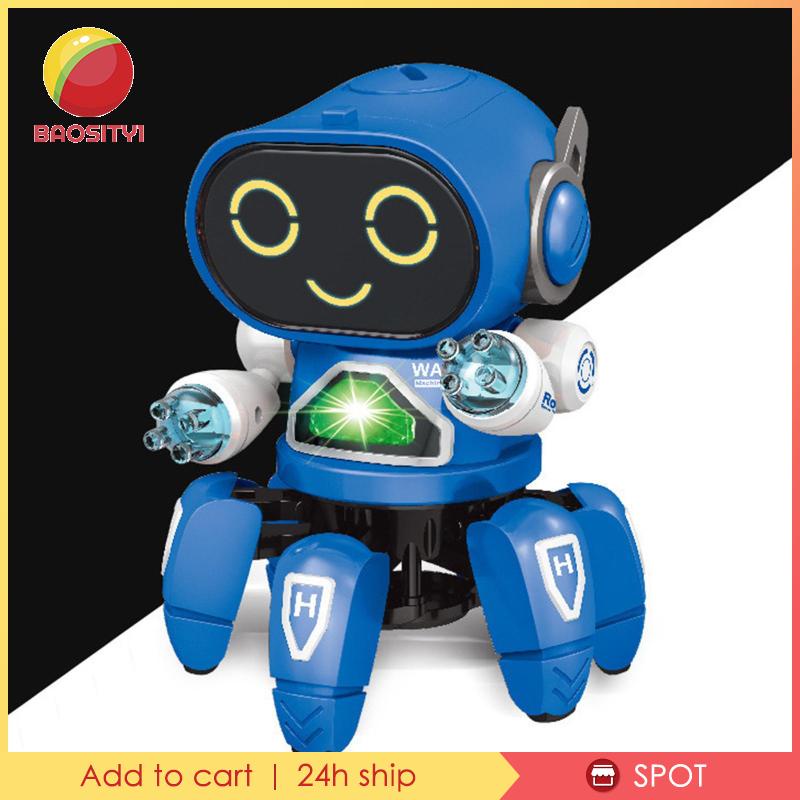 [Baosity1] Robot Nhảy Múa Bạch Tuộc Nhảy Múa Có Đèn Và Nhạc Cho Trẻ Em