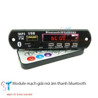 Module Mạch Giải Mã MP3 + FM + BLUETOOTH