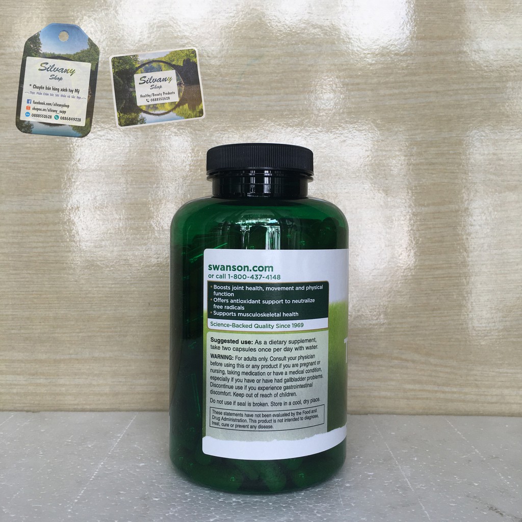 Tinh Chất Nghệ Turmeric Swanson 720mg