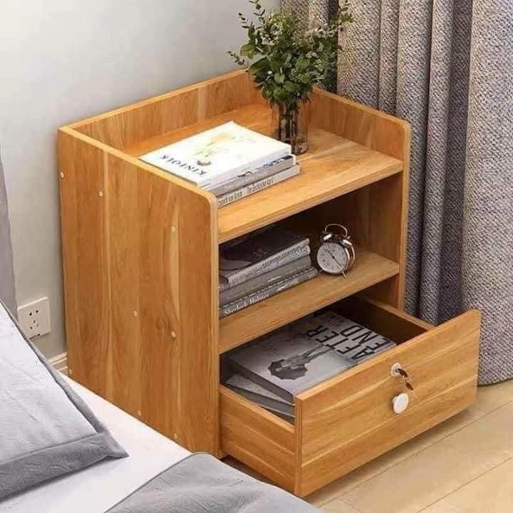 Tủ, Kệ Đầu Giường Có Ngăn Kéo 1 Ngăn 2 Ngăn