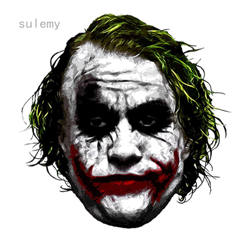 Decal Dán Trang Trí Xe Hơi Hình Sulemy Joker