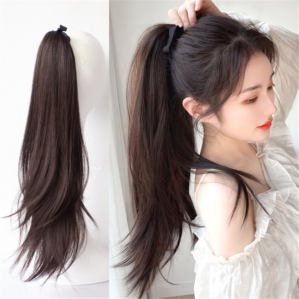 【XJ-COD】Dây Buộc Tóc Đuôi Ngựa Dạng Xoăn Tự Nhiên Vô Hình Cho Nữ